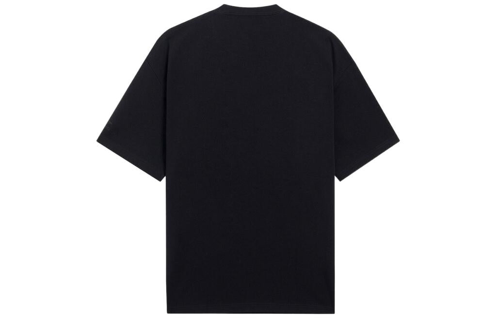 Li-Ning Love Nature Graphic Loose Fit T-shirt 'Black' AHSS079-4