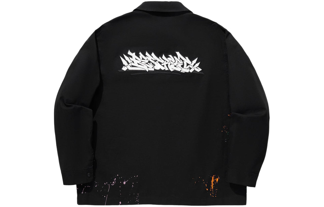 Li-Ning Skateboarding Graphic Jacket 'Black' AFDU299-2