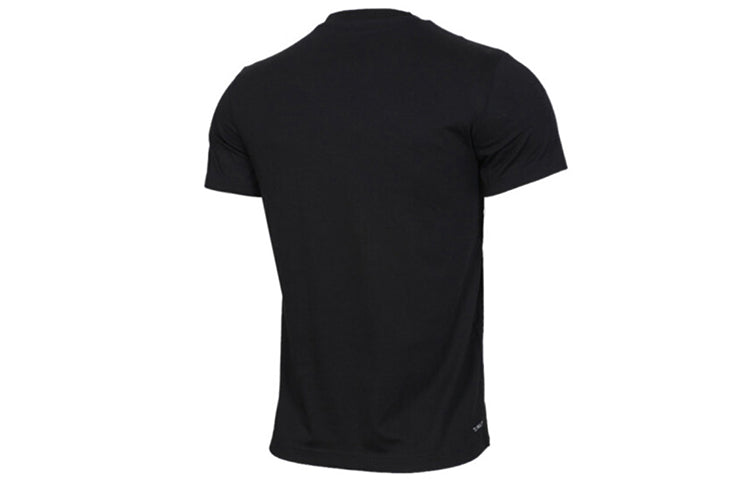 adidas Dame Geek Up Lillard Basketball Sports Short Sleeve Black DU6294