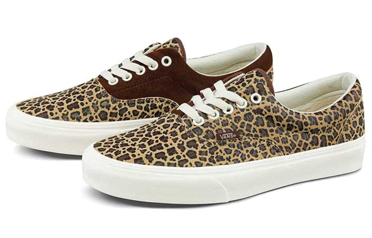 Vans Era Low Top Retro Skate Shoes Unisex Brown Leopard Print VN0A5EFN5DQ