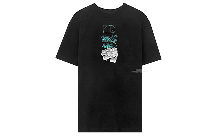 Off-White SS20 Dripping Arrows Loose Short-Sleeved OMAA038R201850051001