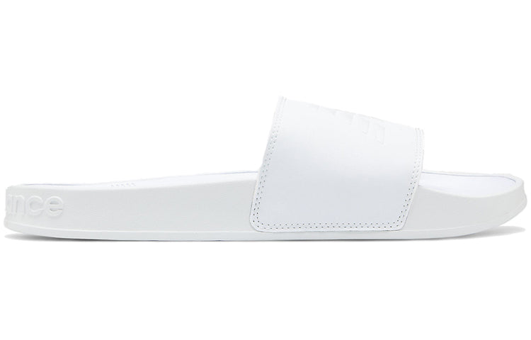 New Balance 200 Series White Slippers SMF200W1