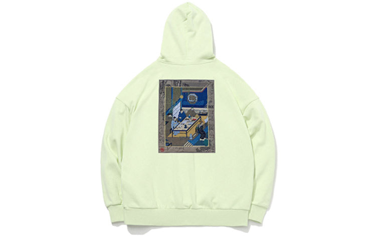 Li-Ning BadFive Pullover Hoodie 'Light Green' AWDQB45-2