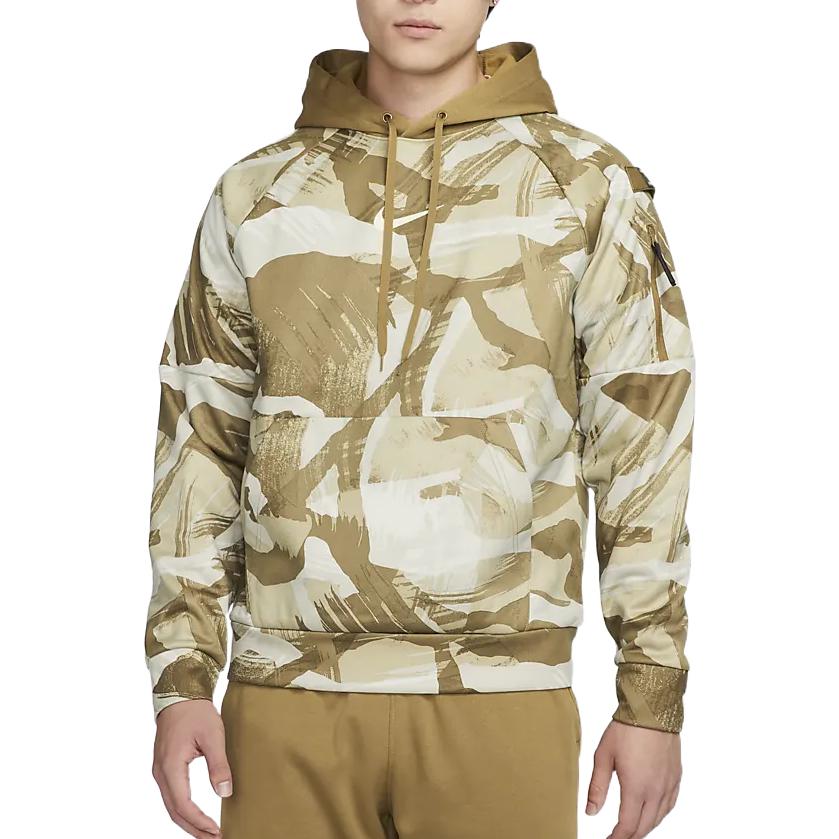Nike Camouflage Hoodie 'Beige Brwon' DQ6950-242