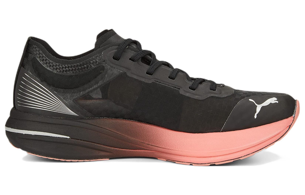 (WMNS) PUMA Deviate Nitro Carbon 'Black Carnation Pink' 377091-01