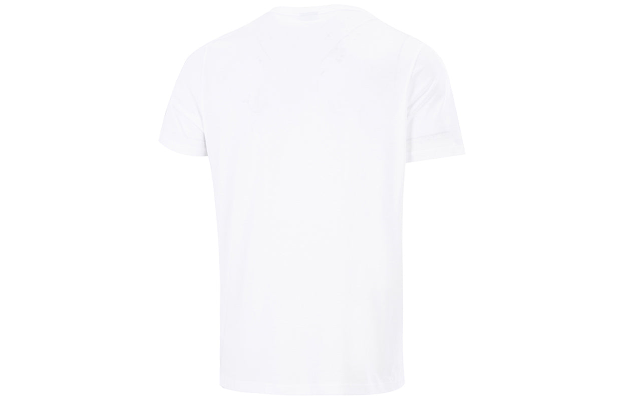 PUMA Athleisure Casual Sports Logo Printing Short Sleeve White 532280-52