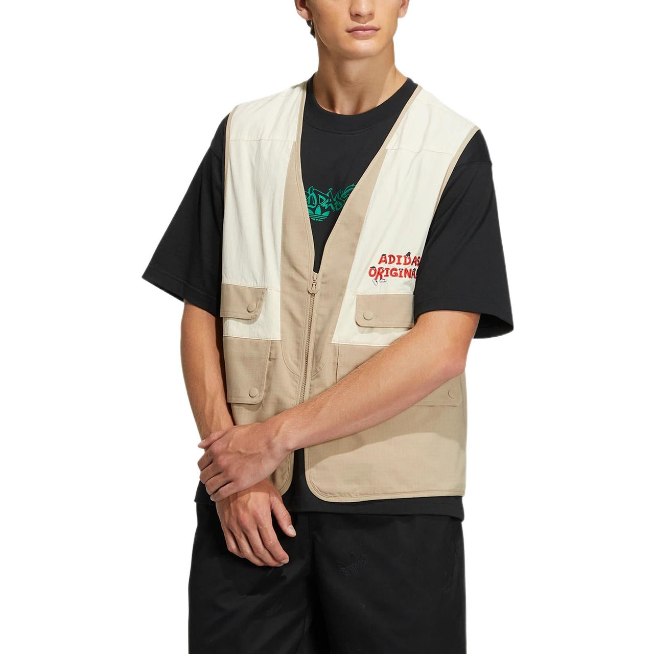 adidas Originals Vest 'Beige' IA8478