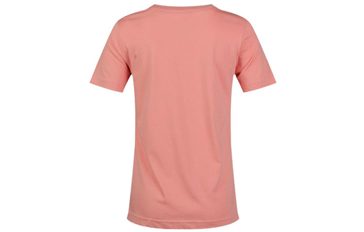 (WMNS) Nike Sportswear Hoop Dream Round Neck Short Sleeve Pink CK1187-618