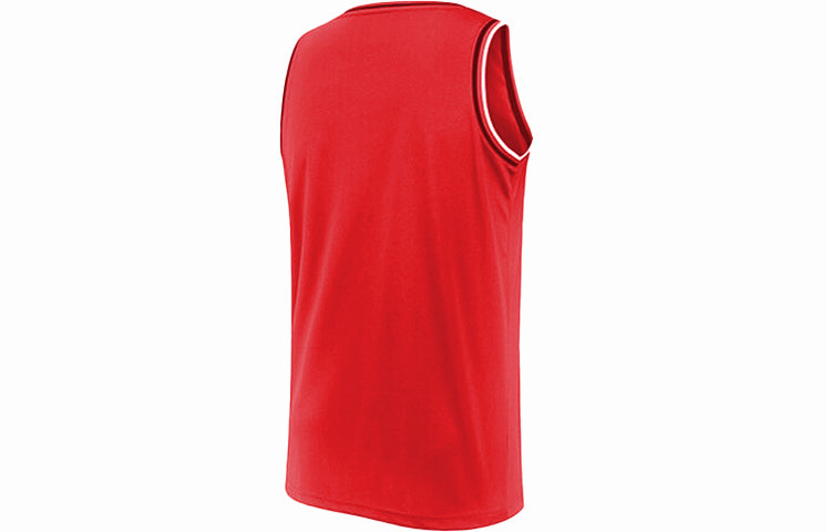 Under Armour Logo Basketball Jersey 'Red White' 21500101-600