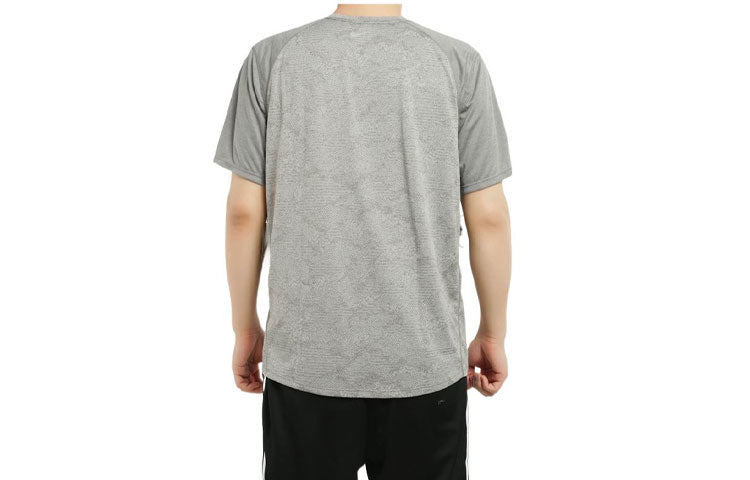 Men's Nike Colorblock Casual Sports Short Sleeve Gray T-Shirt AT3928-056