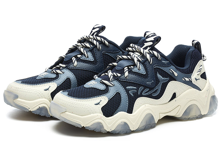 (WMNS) FILA Fluid 4 Sneakers 'Blue White' F12W242132FWD
