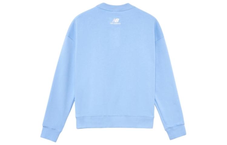 (WMNS) New Balance Logo Sportswear Jumper 'Blue' AWT23336-BLZ