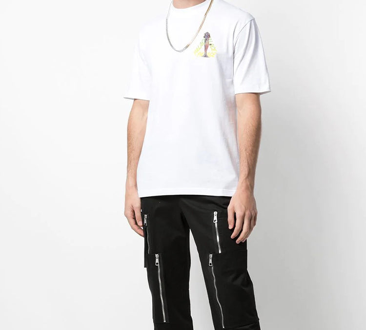 PALACE Unisex Rolls P3 Logo Printing White P17TS130T
