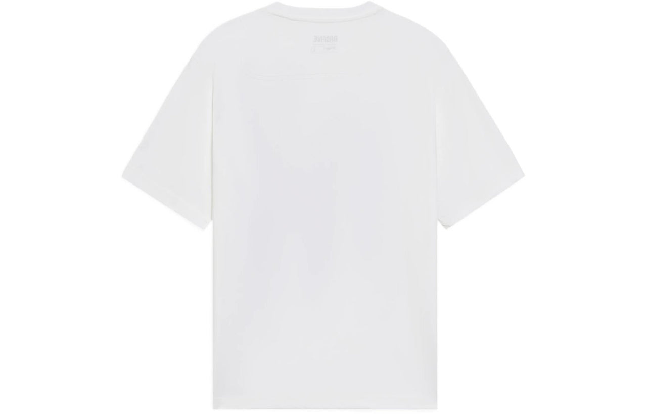 Li-Ning BadFive Trap Graphic Loose Fit T-shirt 'White' AHSS381-1