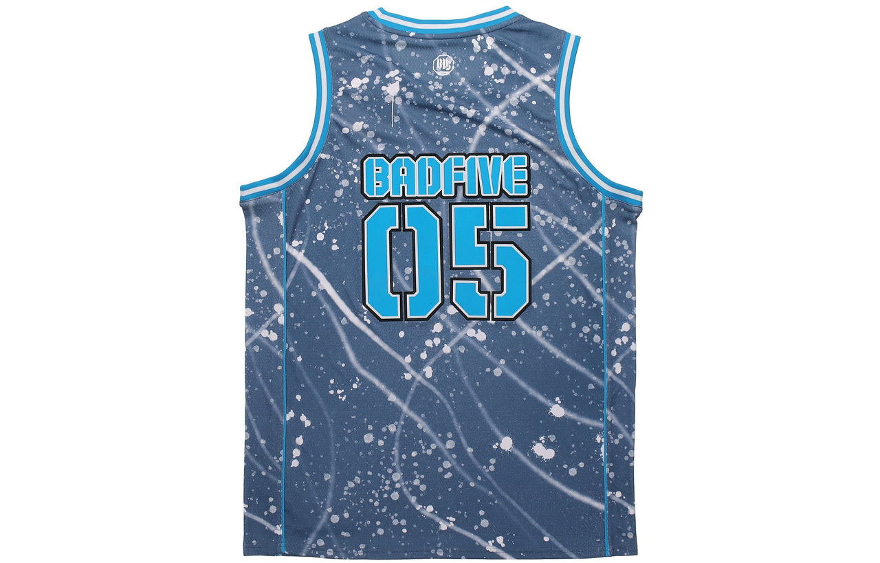 Li-Ning x Disney BadFive Basketball Jersey 'Blue' AAYQ105-1
