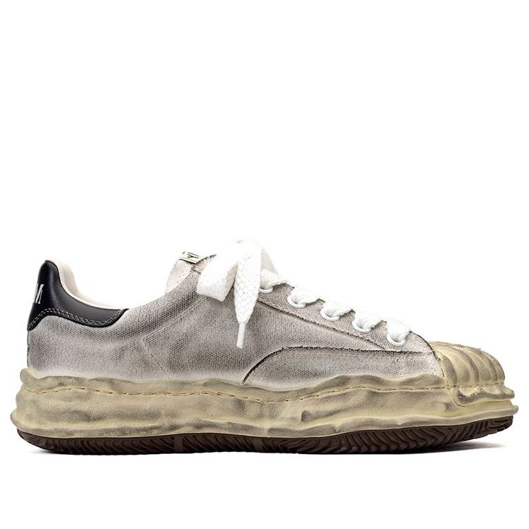 Maison MIHARA YASUHIRO Blakey OG Sole Distressed Canvas Low 'White' A10FW712-WHITE