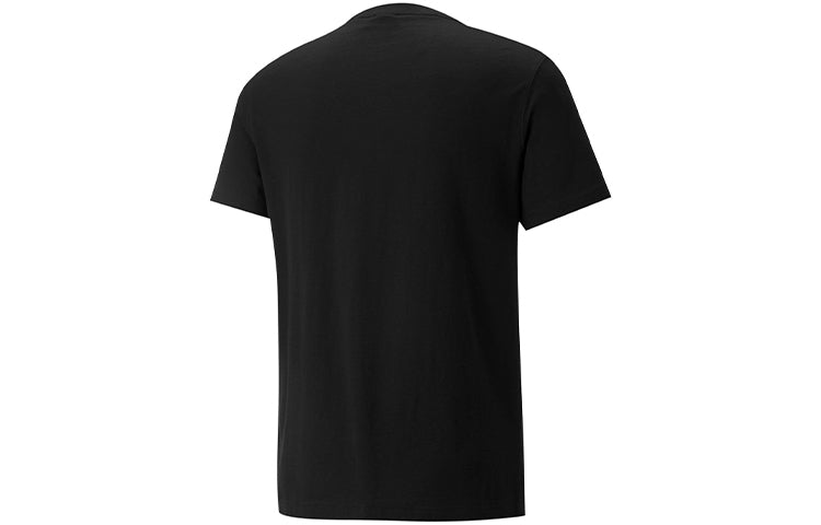PUMA x HARIBO Cartoon Logo Print Pocket Crewneck Short Sleeve s Black 532763-01