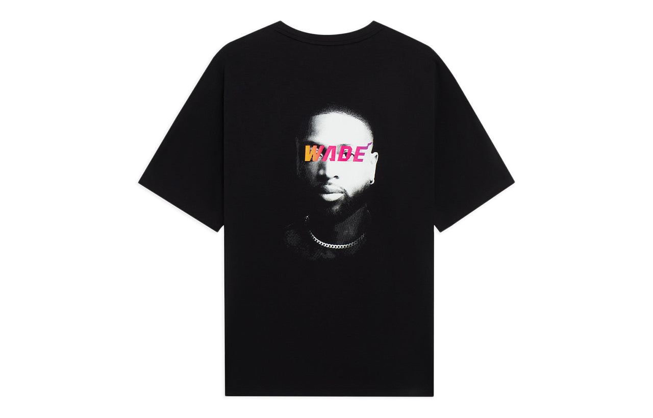 Li-Ning Way Of Wade Graphic T-shirt 'Black' AHST021-1