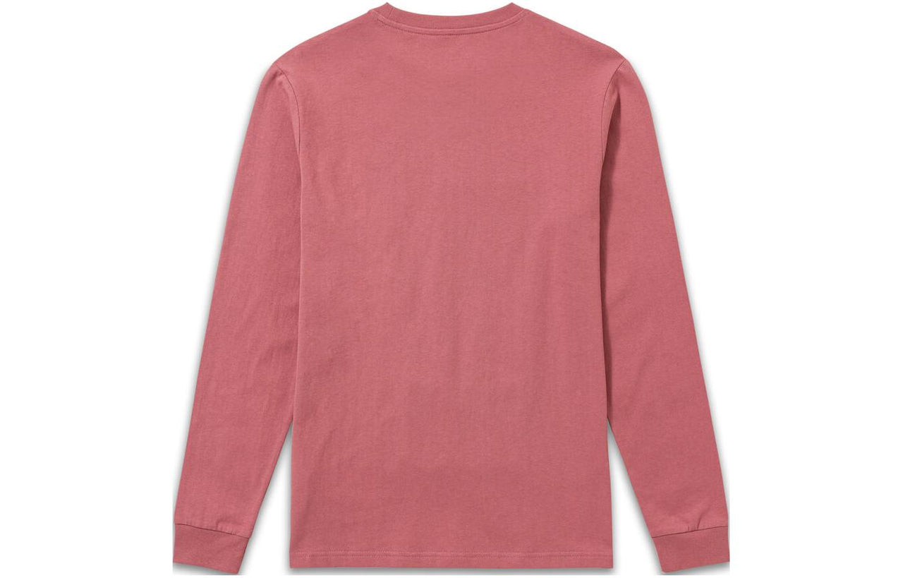 (WMNS) Vans Gym Class Long Sleeve T-Shirt 'Rose Red' VN0008YWBQU