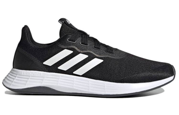 (WMNS) adidas QT Racer Sport 'Black White' FY5680