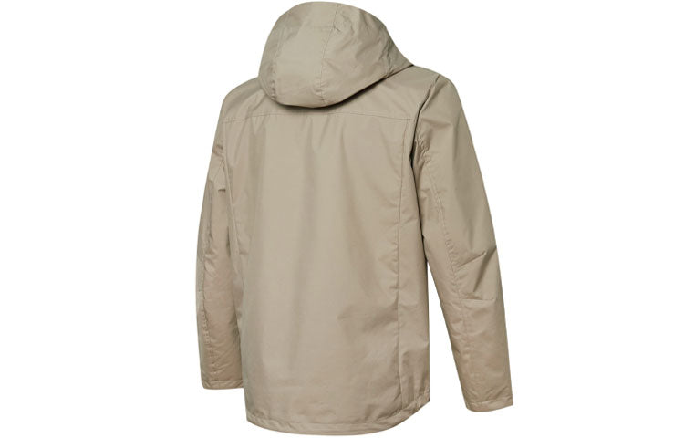 PUMA Outdoor Colorblock logo Sports Hooded Jacket Gray 848287-40