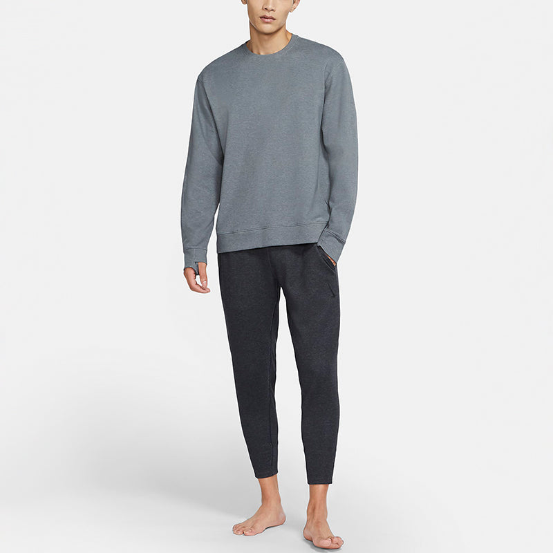 Nike MENS Yoga Crew-neck Casual Sports Grey CU6246-068