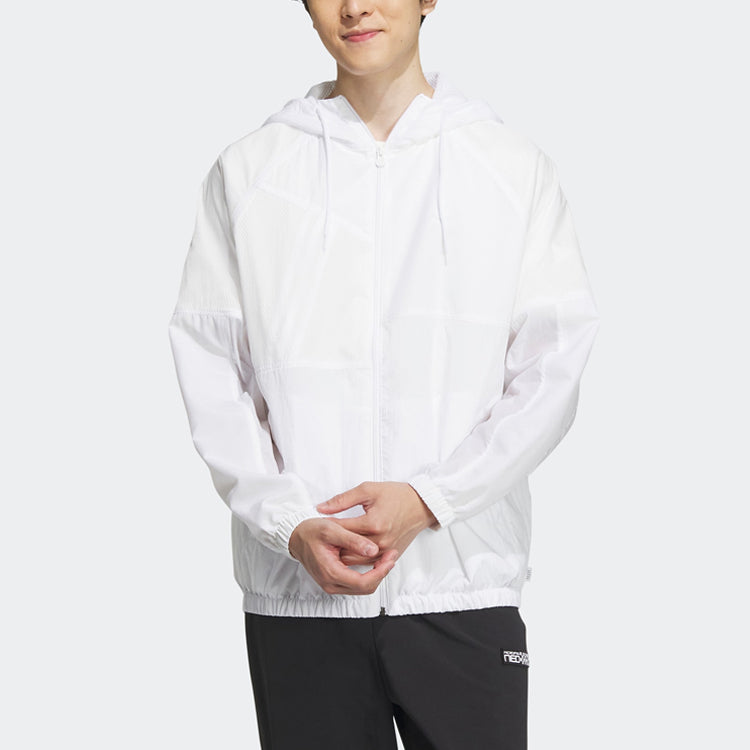 adidas Neo Vibe Collective Windbreaker Jackets 'White' IA6741