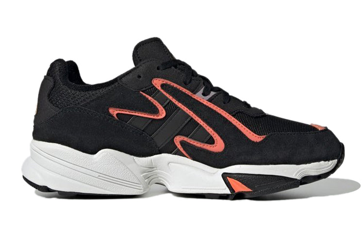 (GS) adidas Yung-96 Chasm J 'Black Semi Coral' EE7544