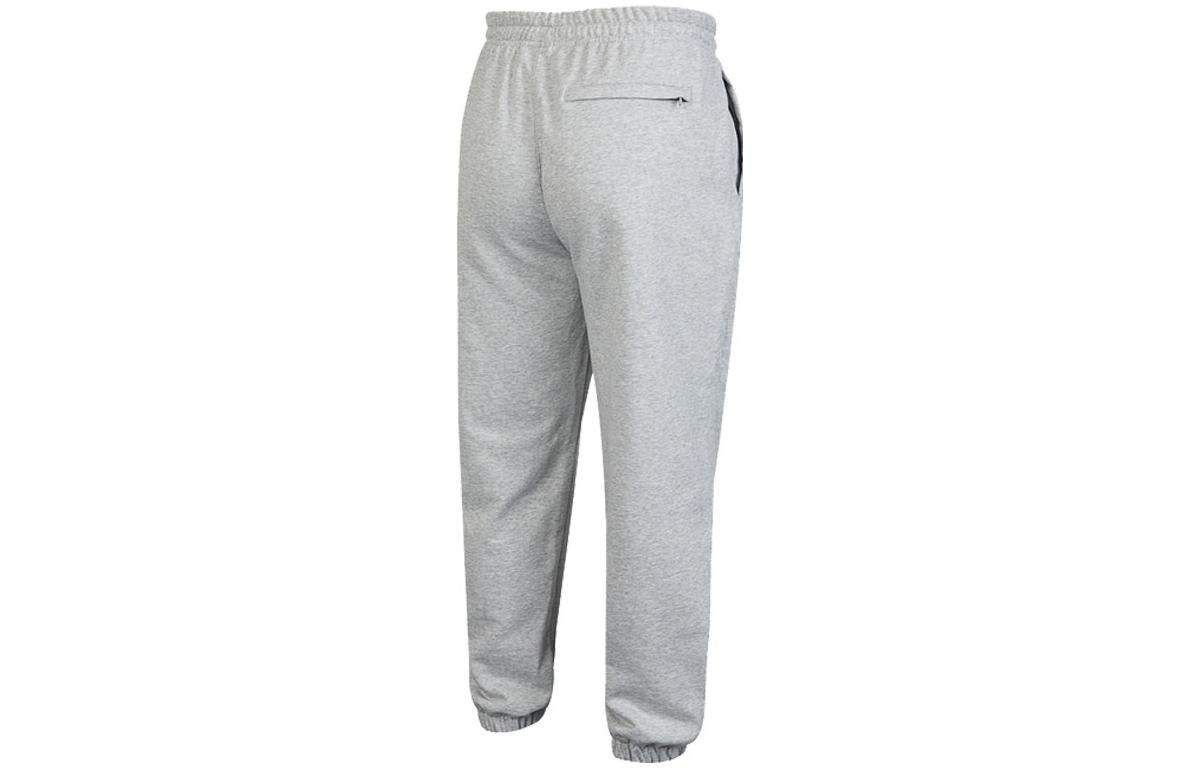 PUMA Logo Fleece Pants 'Grey' 536790-04