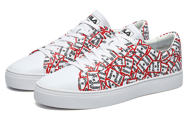 FILA 1911 x HAGT Skate Shoes 'Red White' F12M222207FWF