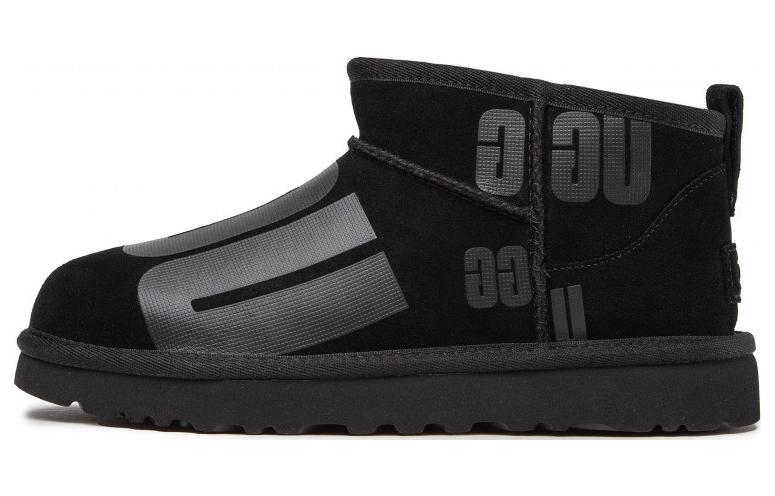 (WMNS) UGG Classic Mini Scatter Graphic 'Black' 1130573-BLK