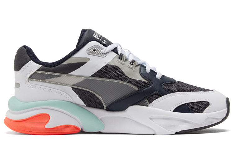 PUMA X-Ray Millenium Running Shoes White/Black/Orange 375999-06
