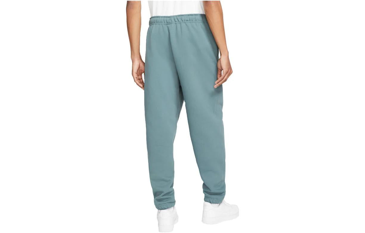 Men's Nike Logo Embroidered Casual Solid Color Sports Pants/Trousers/Joggers Blue CW5460-387