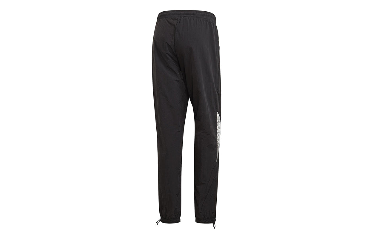 adidas originals Tolima-02 Trackp Reflective Logo Casual Training Sports Long Pants Black GD5804