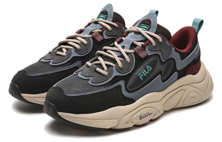 FILA Mars 1S LowTop Running Shoes 'Black Grey Red' F12M342111FBF
