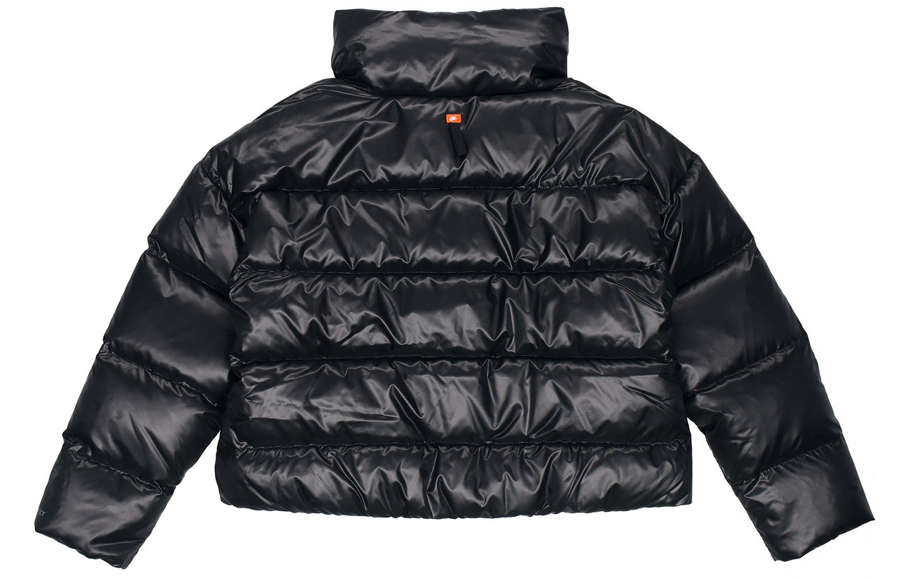 (WMNS) Nike Solid Color Straight Long Sleeves With Down Feather Jacket Black DH4080-010