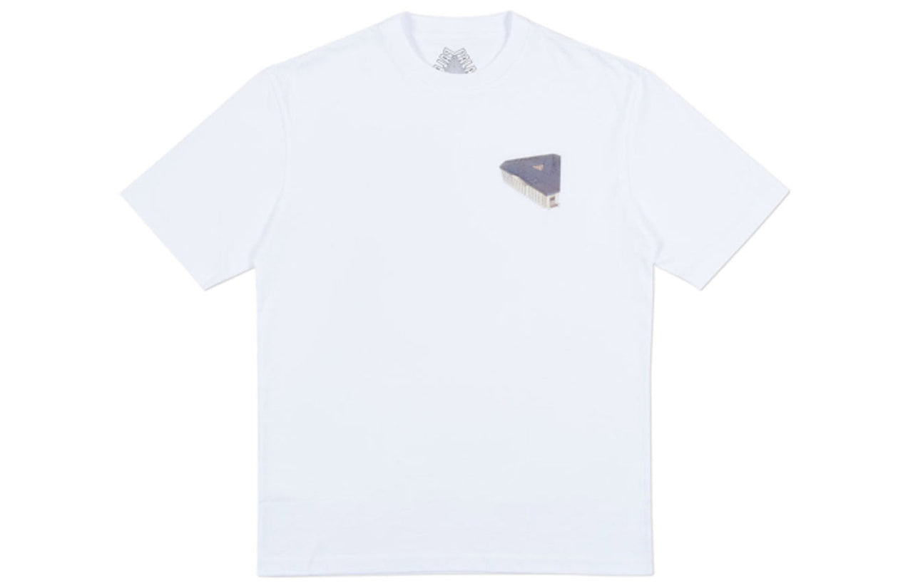 PALACE Palazzo White Creative Printing Short Sleeve Unisex P18SS002