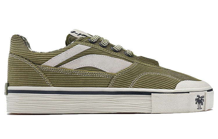 (WMNS) Li-Ning Skate Shoes x STEVEN HARINGTON 'Olive Green' AECR106-2