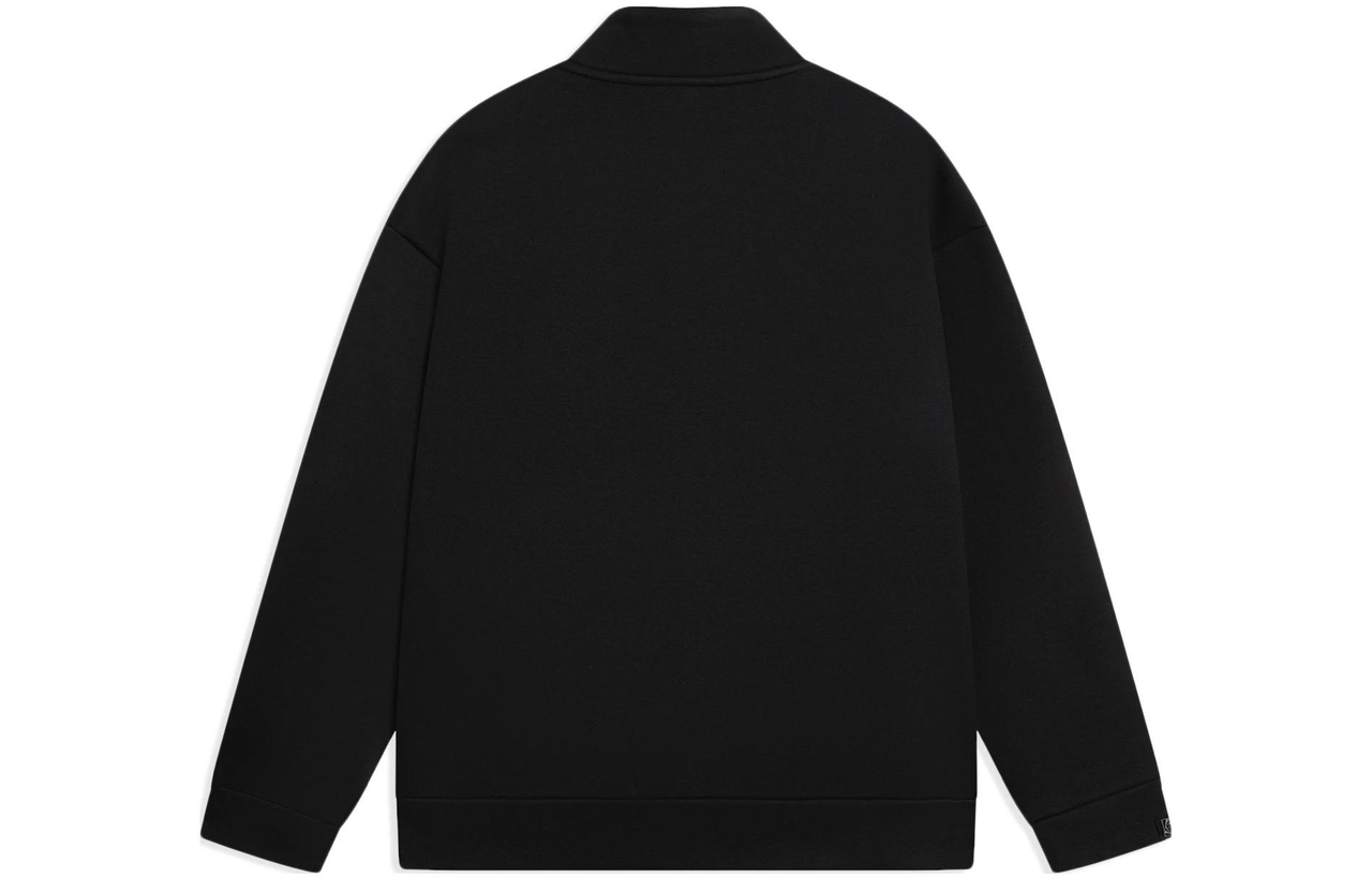 Li-Ning Way Of Wade Logo Full Zip Fleece Jacket 'Black' AWDSC47-1