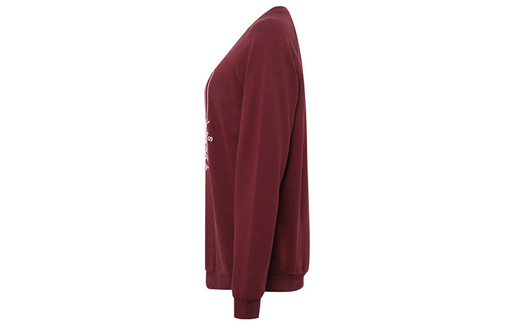 (WMNS) Kenzo Gold TIGER Round Neck Raglan Sweater 'Dark Red' F962SW8114X5-23