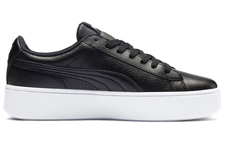(WMNS) PUMA Vikky Stacked Black 369143-01