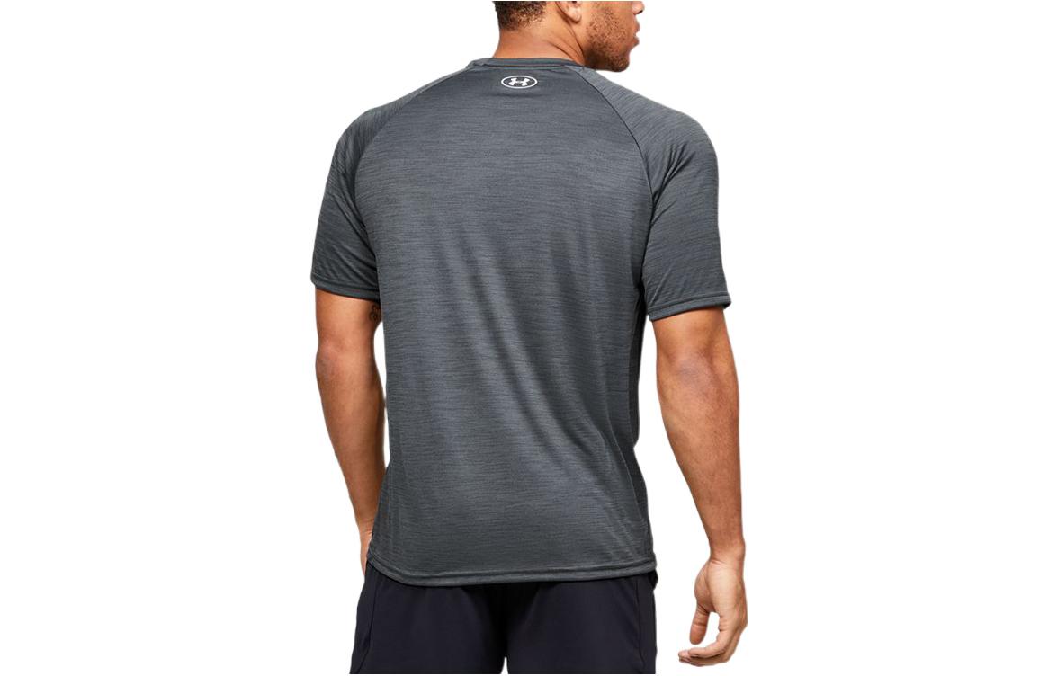 Men's Under Armour Velocity Short Sleeve Gray Black 1327965-002