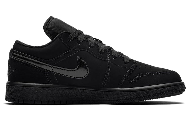 (GS) Air Jordan 1 Low 'Triple Black' 553560-056