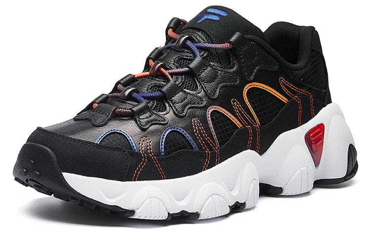 FILA Jagger Retro Running Shoes Black/Orange F12M031402FBO