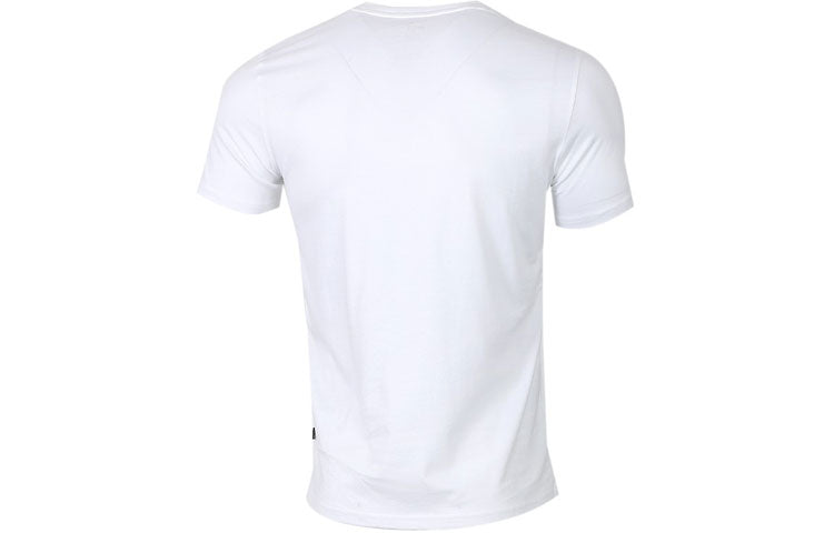 PUMA Casual Sports Bronzing Logo Alphabet Printing Round Neck White 586589-02