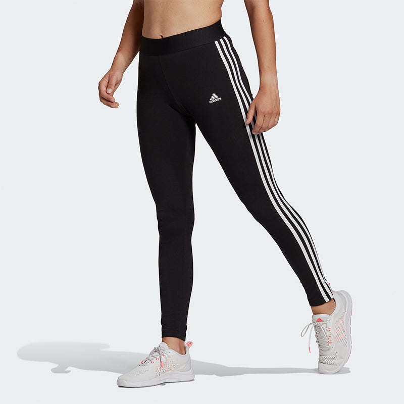 (WMNS) adidas W 3s Leg Sports Training Tight Gym Pants/Trousers/Joggers Black GL0723