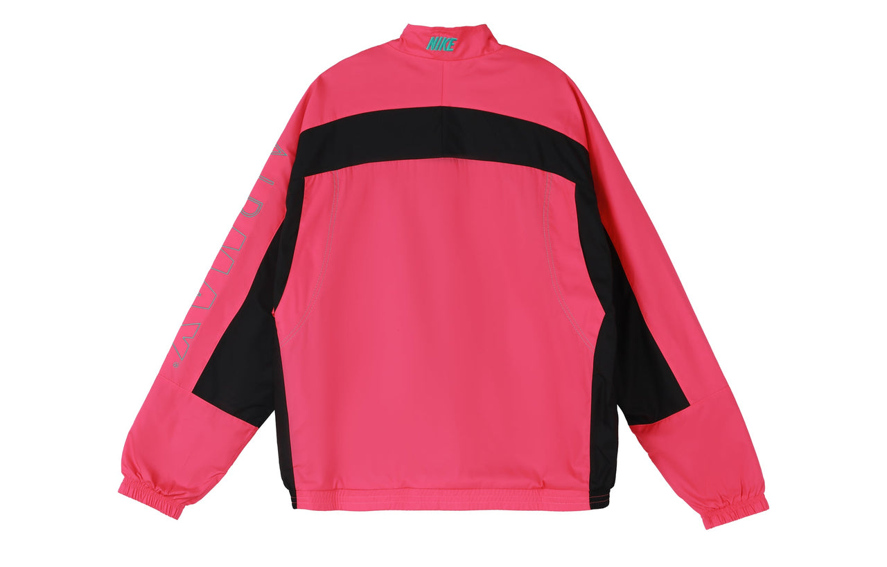 Nike x Atmos NRG Vintage Patchwork Track Jacket 'Black Hyper Jade' CD6132-639