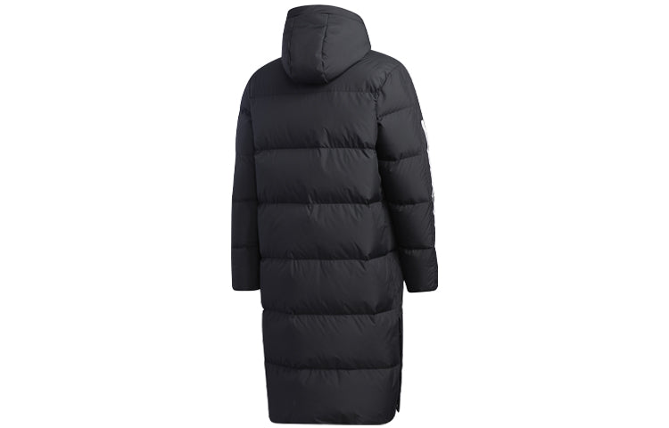adidas neo Sports hooded down Jacket Black GJ8844
