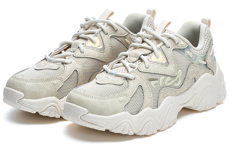 (WMNS) FILA Fluid 4 Sneakers 'Beige White' F12W322107FWG