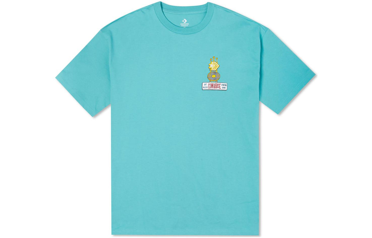 Converse Sneaker Store T-Shirt 'Lake Green' 10023258-A03